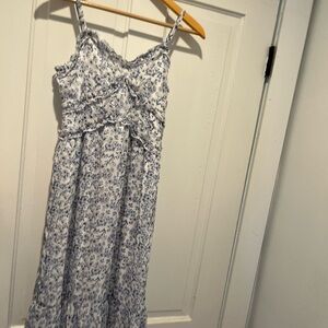 Floral Spaghetti Strap Dress